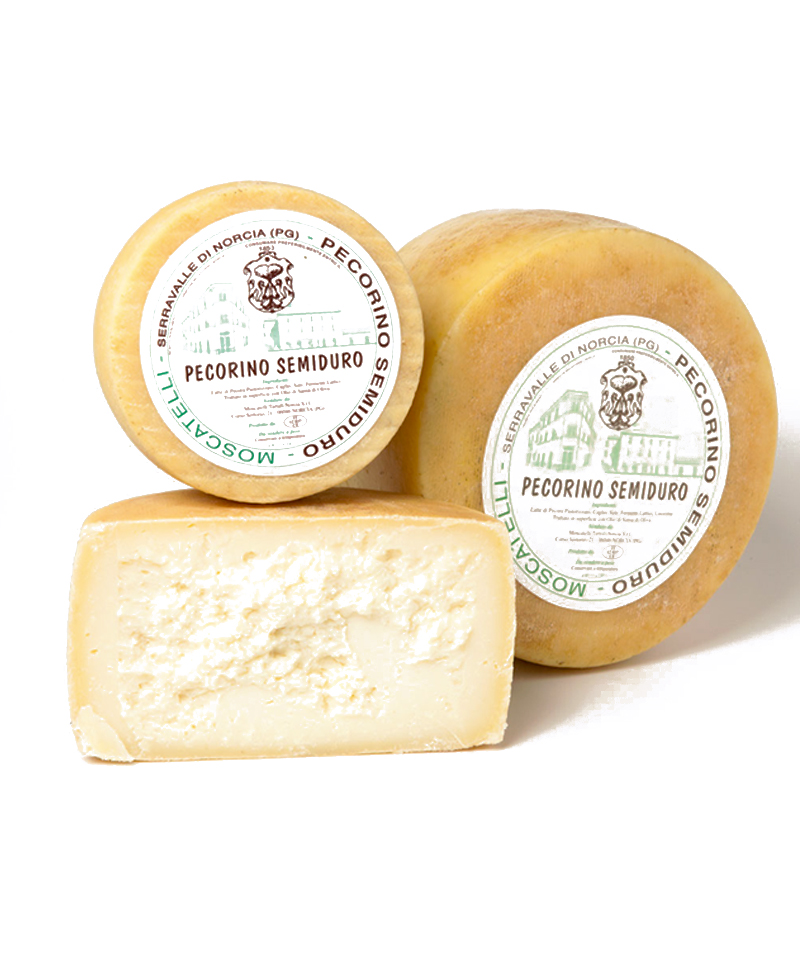 Pecorino Semiduro Forma Intera kg 1,80 - kg 3,50 circa